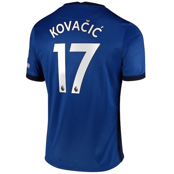 Maglia Chelsea NO.17 Kovacic 1ª 2020-2021 Blu